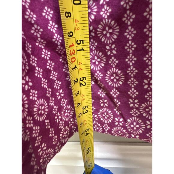 American Eagle Outfitters Babydoll Maxi Dress 0 Fushia Pink Boho Y2K Cottagecore - Picture 7 of 8